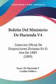 Boletin Del Ministerio De Hacienda V4, Secre. De Hacienda Y Credito Publico