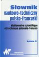 Sownik naukowo-techniczny polsko-francuski, 