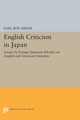 English Criticism in Japan, Miner Earl