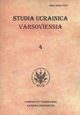 Studia Ucrainica Varsoviensia 4, 