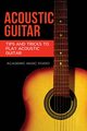 Acoustic Guitar, Studio Academic Music