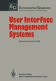 User Interface Management Systems, 