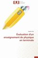 valuation d'un enseignement de physique en terminale, OKE-E