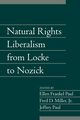 Natural Rights Liberalism from Locke to Nozick, 