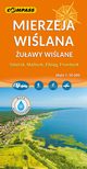 Mierzeja Wilana mapa laminowana, 