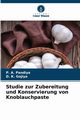 Studie zur Zubereitung und Konservierung von Knoblauchpaste, Pandiya P. A.