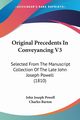 Original Precedents In Conveyancing V3, Powell John Joseph