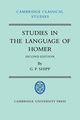 Studies in the Language of Homer, Shipp G. P.
