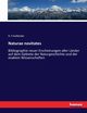 Naturae novitates, Friedlnder R.