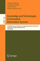 Knowledge and Technologies in Innovative Information Systems, 