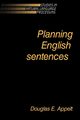 Planning English Sentences, Appelt Douglas E.