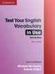 Test Your English Vocabulary in Use Elementary with answers, McCarthy Michael, O'Dell Felicity