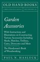Garden Accessories, Hasluck Paul N.