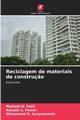 Reciclagem de materiais de constru?o, Patil Mahesh N.