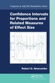 Confidence Intervals for Proportions and Related Measures of Effect Size, Newcombe Robert Gordon