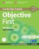 Objective First Workbook with Answers + CD, Capel Annette, Sharp Wendy