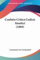 Conlatio Critica Codicis Sinaitici (1869), Tischendorf Constantin Von