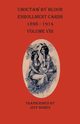 Choctaw By Blood Enrollment Cards 1898-1914 Volume VIII, 
