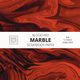 Blood Red Marble Scrapbook Paper, Make Better Crafts