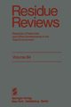 Residue Reviews, Gunther Francis A.
