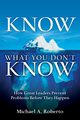 Know What You Don't Know, Roberto Michael A.