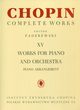 Chopin Complete Works XV Works for piano and orchestra, 