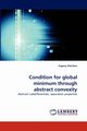 Condition for global minimum through abstract convexity, Sharikov Evgeny