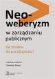 Neoweberyzm w zarzdzaniu publicznym, 