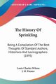 The History Of Sprinkling, Wilson Louis Charles