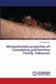 Mosquitocidal properties of Caesalpinia pulcherrima Family, Govindarajan M.
