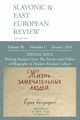 Slavonic & East European Review (96, 