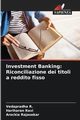 Investment Banking, R. Vedapradha