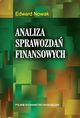 Analiza sprawozda finansowych, Nowak Edward