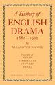 A History of English Drama 1660-1900, Nicoll Allardyce