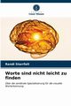 Worte sind nicht leicht zu finden, Starrfelt Randi