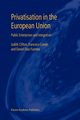 Privatisation in the European Union, Clifton Judith Dr