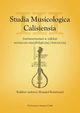 Studia Musicologica Calisiensia Tom 3, 