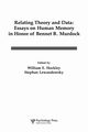 Relating Theory and Data, 