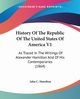 History Of The Republic Of The United States Of America V1, Hamilton John C.