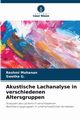 Akustische Lachanalyse in verschiedenen Altersgruppen, Mohanan Reshmi