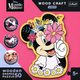 Puzzle 50 Wood Craft Junior W wiecie Minnie, 