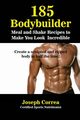 185 Bodybuilding Meal and Shake Recipes to Make You Look Incredible, Correa Joseph