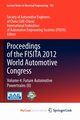 Proceedings of the FISITA 2012 World Automotive Congress, 