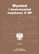 Wywiad i kontrwywiad wojskowy II RP Z dziaalnoci Oddziau II SG WP Tom 7, 