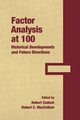 Factor Analysis at 100, 
