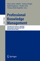 Professional Knowledge Management, 