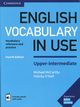 English Vocabulary in Use Upper-intermediate, McCarthy Michael, O'Dell Felicity
