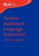 Third or Additional Language Acquisition, De Angelis Gessica
