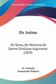 De Anima, Aristotle M.