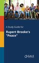 A Study Guide for Rupert Brooke's 